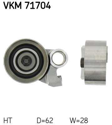 SKF Feszítőgörgő, vezérműszíj VKM71704_SKF